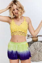 Load image into Gallery viewer, Happy Side Floral Crochet Top