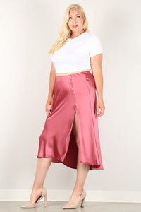 Samantha High-waist Skirt - Plus Size