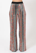 Load image into Gallery viewer, High Waist Colorful Sequins Pattern Pants