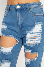 Load image into Gallery viewer, Lila Distressed Straight Leg Jeans