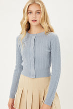Load image into Gallery viewer, Zenni Buttoned Long Sleeve Cardigan/Sweater