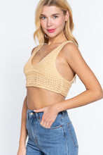 Load image into Gallery viewer, Livia Crop Sweater Tank Top