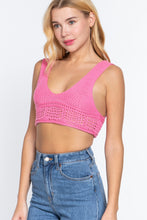 Load image into Gallery viewer, Livia Crop Sweater Tank Top