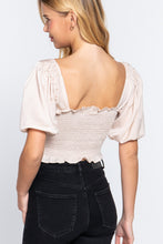 Load image into Gallery viewer, Manda Ruffle Woven Top