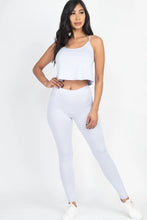 Load image into Gallery viewer, Aubrey Cami Top And Leggings Set