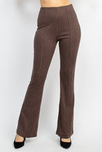 Load image into Gallery viewer, plaid bell bottom pants