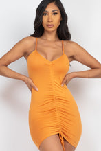 Load image into Gallery viewer, Layla Ruched Front Detail Mini Dress