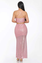 Load image into Gallery viewer, Main Girl Sequin Maxi Dress