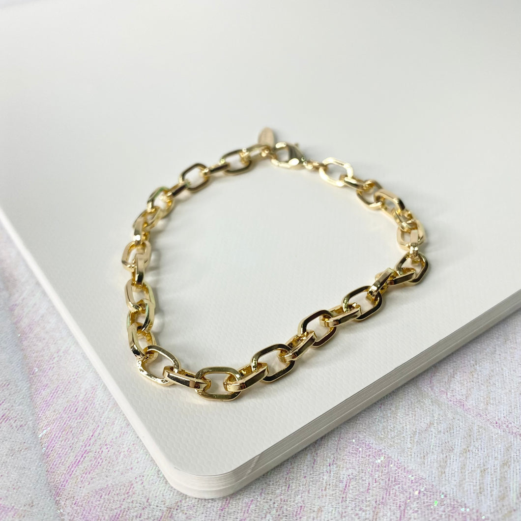 Gold Chain Bracelet