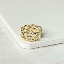 Load image into Gallery viewer, 2 Layer Chain Ring