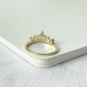 Crown Rhinestone Ring