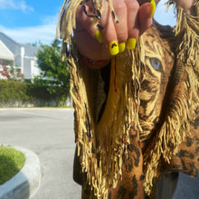 Load image into Gallery viewer, Tiger Poncho Sweater Pullover - ONE SIZE