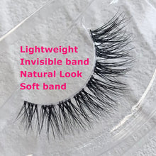 Load image into Gallery viewer, Bubbles Eyelashes - Clear Band