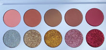 Load image into Gallery viewer, NellyNay Matte &amp; Glitter Eyeshadow Palette