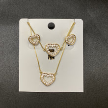 Load image into Gallery viewer, Love Power Rhinestone Jewelry Set
