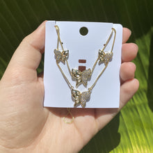 Load image into Gallery viewer, Be Free Butterfly Rhinestone Jewelry Set