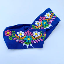 Load image into Gallery viewer, Elena Embroidered Top Knot Headband