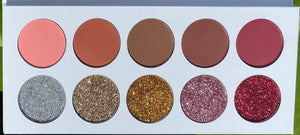NellyNay Matte & Glitter Eyeshadow Palette