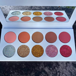 NellyNay Matte & Glitter Eyeshadow Palette