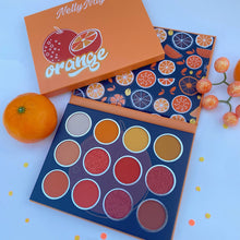 Load image into Gallery viewer, Orange Eyeshadow Palette