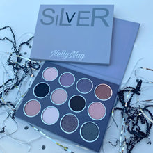 Load image into Gallery viewer, NEW - Silver Eyeshadow Palette
