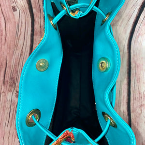 Renata Artisanal Purse - Blue