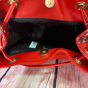 Renata Artisanal Purse - Red