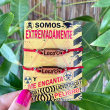 Load image into Gallery viewer, Loco y Loca Matching Bracelets