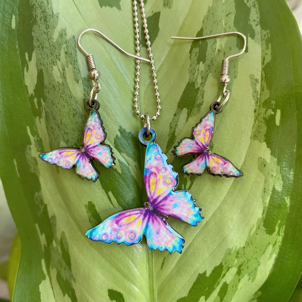 Valeria Butterfly Jewelry Set