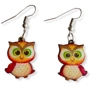 Jamila Owl Earrings