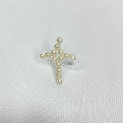 Cross Beaded Ring