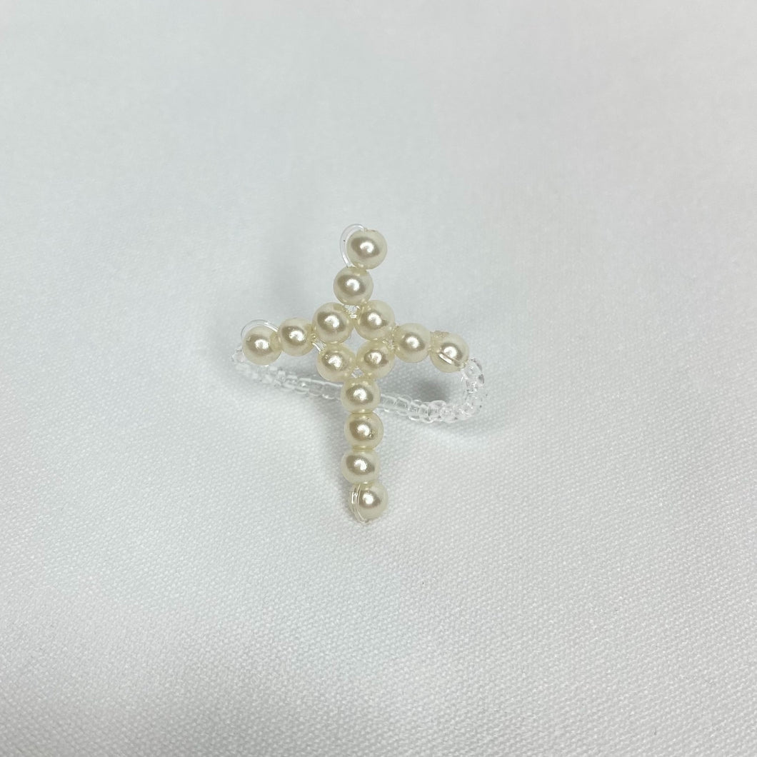 Cross Beaded Ring