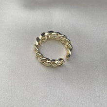 Load image into Gallery viewer, Cuban Link Rhinestone Ring