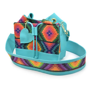 Renata Artisanal Purse - Blue