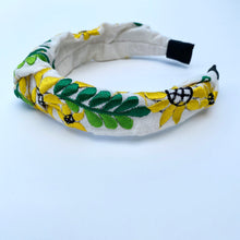 Load image into Gallery viewer, Sunflower Embroidered Turban Headband