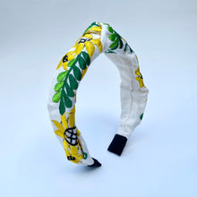 Load image into Gallery viewer, Sunflower Embroidered Turban Headband