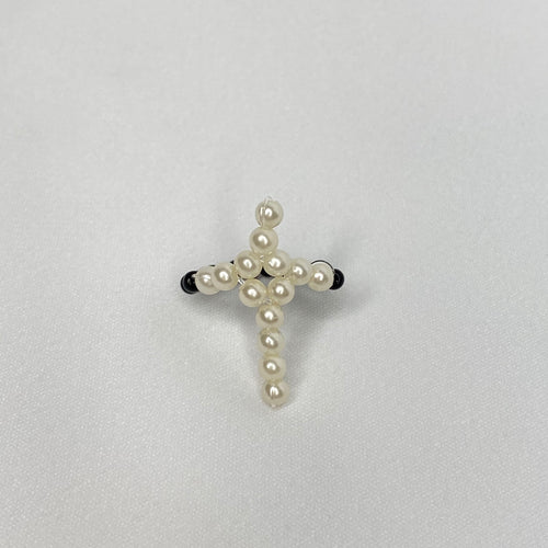 Cross Beaded Ring