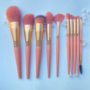 Makeup Brush Set w/ Case