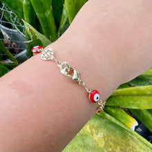 Load image into Gallery viewer, Evil Eye Tennis Bracelet