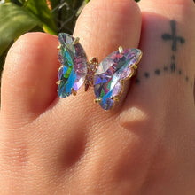 Load image into Gallery viewer, Spinning Butterfly Ring