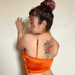 Amara Asymmetric Waist Crop Top