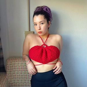 Alanna Crochet Crop Top