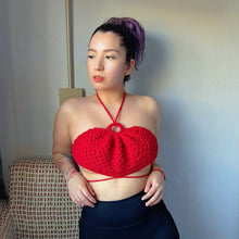 Load image into Gallery viewer, Alanna Crochet Crop Top