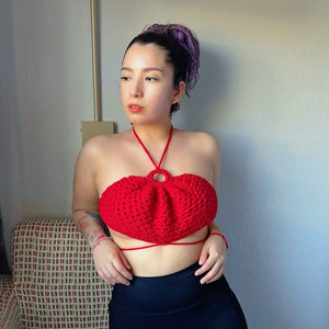 Alanna Crochet Crop Top