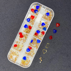 1 Box Nail Decoration