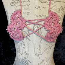 Load image into Gallery viewer, Dragon Spiral Crochet Bikini Top