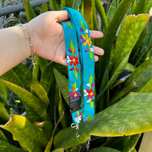 Load image into Gallery viewer, Artisanal Floral Neck Lanyard