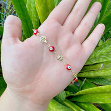 Load image into Gallery viewer, Evil Eye Tennis Bracelet