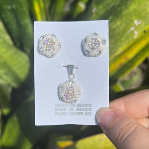 Flor Jewelry Set - Silver 925