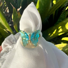Load image into Gallery viewer, Spinning Butterfly Ring